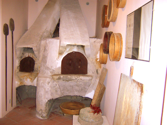 O interior da casa da fazenda​