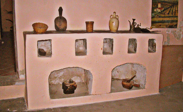 Cozinha da casa da fazenda​