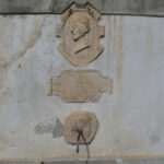 Stemma del Moro sulla Fontana Monumentale della Maddalena a Morano Calabro
